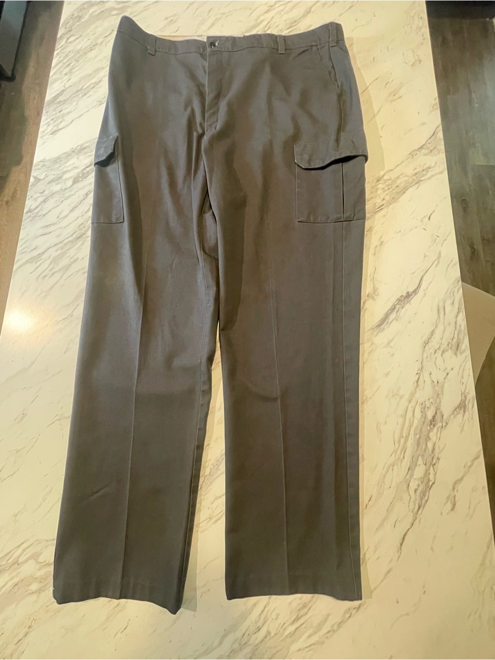 Red KapMen's Cargo‎ Pants in Charcoal Gray